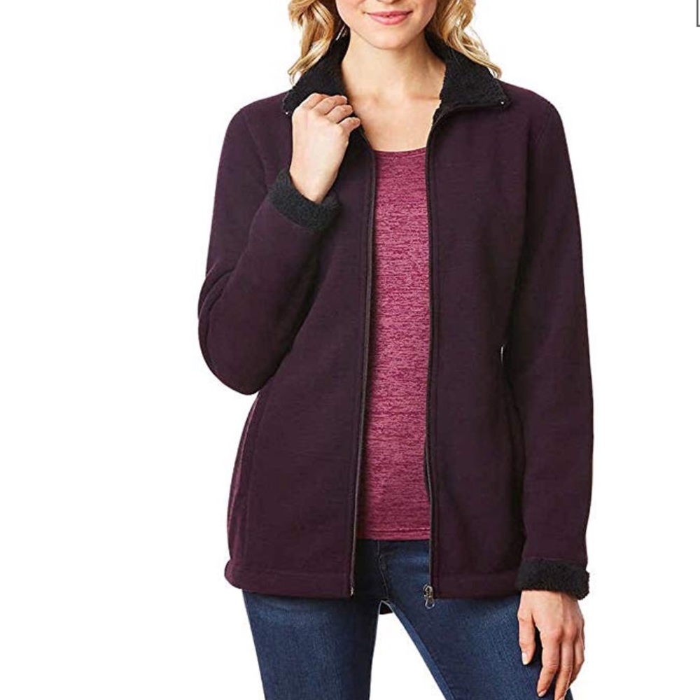 32 Degree Heat Womens Sherpa line Fleece Jacket